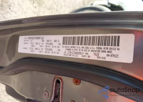 2010 Dodge Ram 1500 Slt/Sport/Trx из США, поврежденный, VIN 1D7RV1CT8AS259514